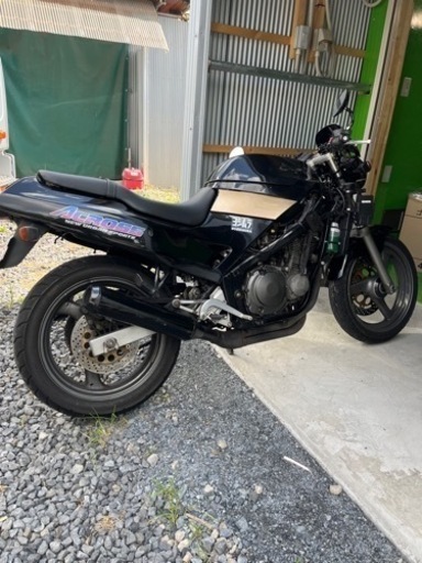 GSX250F スズキアクロス　自賠責付き　フロントフォークOH済み　4気筒