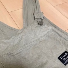 カツラギサロペット　オーバーオール　グリーン　Ｌサイズの画像