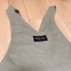 カツラギサロペット　オーバーオール　グリーン　Ｌサイズの画像