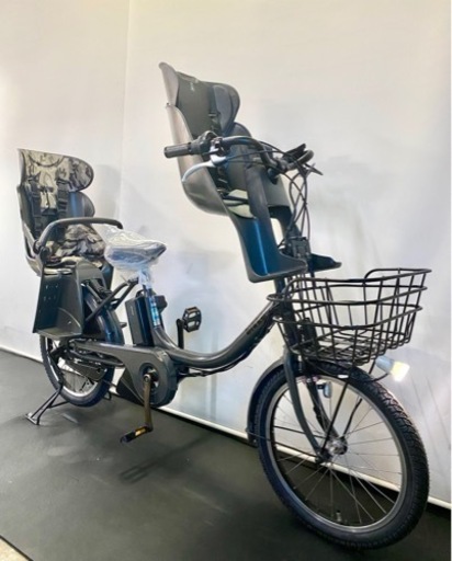 関東全域送料無料 業界最長保証付き 電動自転車　ブリヂストン　ビッケモブ　 20インチ 3人乗り 8.7ah パワフル　電動アシスト自転車