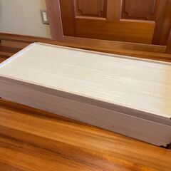 桐衣装箱 1段 高さ17 隅金具付 GB-0002