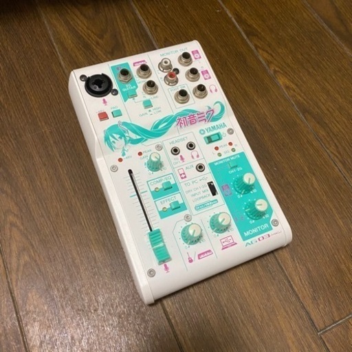 AG03 オーディオインターフェース 初音ミクモデル