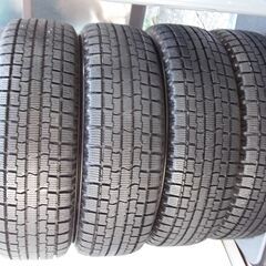 トーヨー・軽四スノータイヤ。2018年製155/65R/13/4穴・4本組・鉄ホイール・100PCDの画像