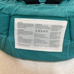 エルゴ　抱っこ紐　ターコイズカラーの画像
