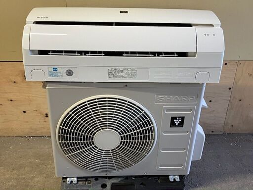 中古　SHARP　シャープ　ルームエアコン　AY-L22TD　主に6畳用　2021年製　冷暖房　壁掛け