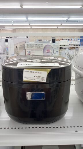 ★ジモティ割あり★ SHARP 炊飯器 3合 18年製 動作確認／クリーニング済み TJ1665