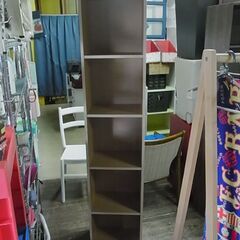 MUJI 無印良品　パルプボードボックス　タテヨコA4サイズ　5段　ベージュ　カラーボックス　180ｃｍの画像
