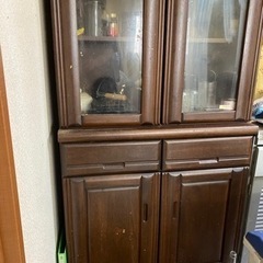 食器棚　無料　0円　引き取りのみの画像