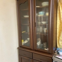食器棚　無料　0円　引き取りのみ