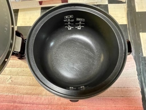 【リサイクルサービス八光】2022年製　ガス炊飯器  0.54L 都市ガス用 こがまる ダークブラウン RR-030FS