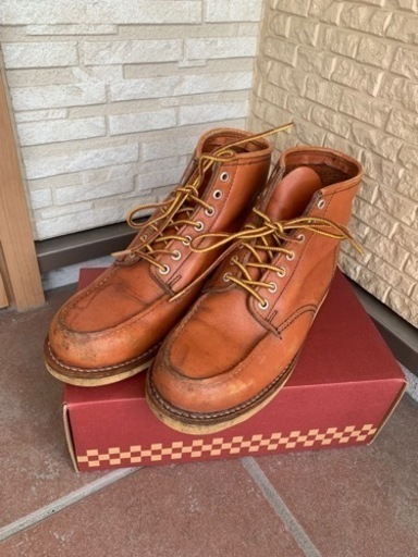 お取り引き終了しました。ありがとうございます。RED WING レザー