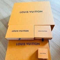 LOUIS VUITTON 箱　袋　メルカリなどで売るなり好きに...