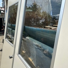 大型ドア　システムドア？両開き2枚セットの画像