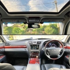 【自社ローン❗️金利0❗️簡単WEB審査❗️】✨レクサスLS ハイブリッド　4WD✨電動シート！素敵なサンルーフ！書ききれないオプション付！そして車検2年付！の画像
