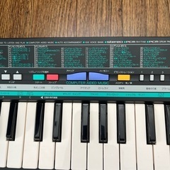 テクノ　リズムマシン付きキーボードyamaha pss190 ポーターサウンドの画像