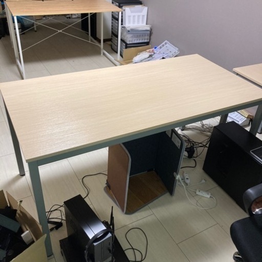 会議用テーブル 会議テーブル OAミーティングテーブル フリーアドレス 幅1500×奥行750×高さ720mm