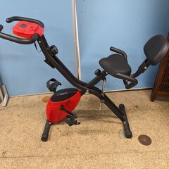 (売約済み)エアロバイク XR 静音 折りたたみ機能付き 背もた...