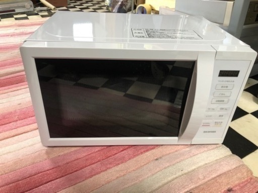【リサイクルサービス八光】2023年製　アイリスオーヤマ　単機能レンジ17L IMB-T178-W ホワイト