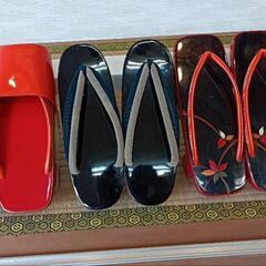 女性用の総桐の下駄５対　未使用の画像