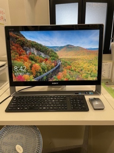 SONY VAIO 一体型 Win10 24型ワイド 地デジ視聴OK