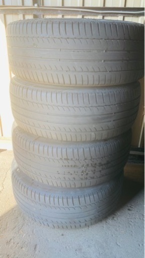 17インチ　215/45R17 タイヤ(ホイールつき) 4本  5穴タイヤ　夏用　