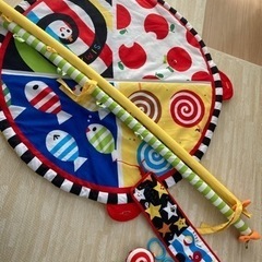 ジョイパレット わらう！なきやむ！しましまぐるぐる 遊んで成長やわらかカラフルジム の画像