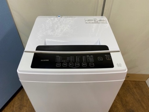 I692 ? 2021年製の美品♪ アイリスオーヤマ 洗濯機 （6.0㎏) ⭐ 動作確認済 ⭐ クリーニング済