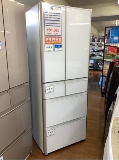 HITACHI 6ドア冷蔵庫2020年製 R–X48N  475L入荷致しました‼︎