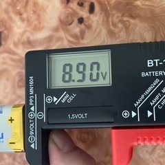 🔋9V形アルカリ乾電池🔋の画像