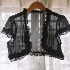 ⚠️【中古M-L】結婚式　ボレロの画像