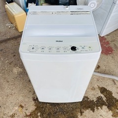 【‼️1人暮しにオススメ‼️】🌟Haier🌟洗濯機 4.5kg🌟の画像