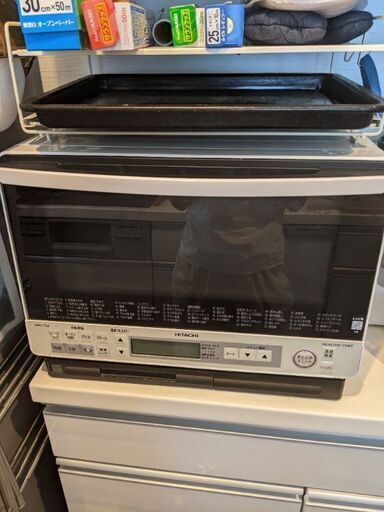 日立ヘルシーシェフスチームオーブンレンジ（17年製）