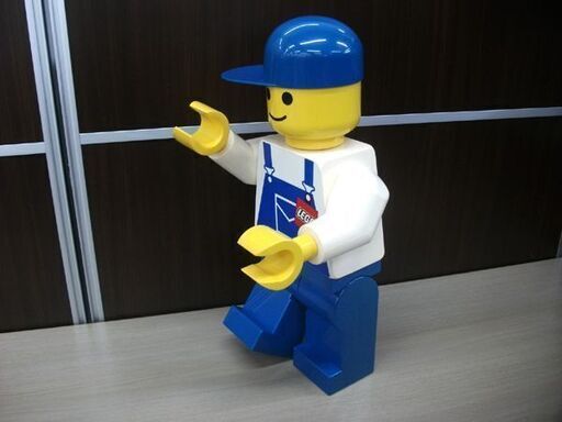 LEGO ジャンボフィグ　エンジニア　男の子 レゴ ジャンボフィグ エンジニア 全長(約)46.5㎝ 特大人形 LEGO