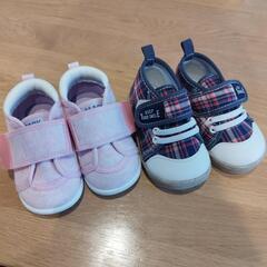 ベビーシューズ　13,14センチの２足セット