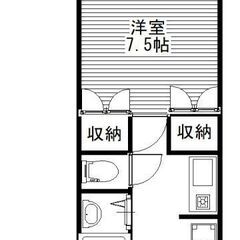 ★家電レンタル対象物件★1K・家賃3.7万円・家賃１ヶ月無料★ケイアイ・コート　1F − 群馬県