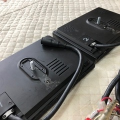 【難あり】車載用モニター2台セットの画像