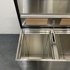 papperskorg/パペルスコルク CUBOID ダストボックス ダブル PA-1N 中古家具 店頭引取歓迎 R7434の画像
