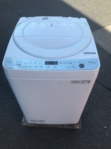 2022年製！ SHARP 7kg洗濯機！