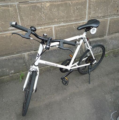 SAPPORO BIKE サッポロ バイク 7段切替 自転車 ホワイト 20インチ 札幌