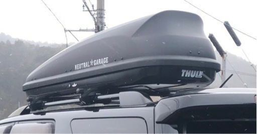 THULE ルーフ キャリア ボックス 塗装済