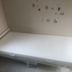 セミダブルベッド (196cmx124cmx18cm)