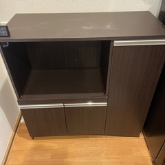 レンジ台　キッチン収納　2年使用の画像