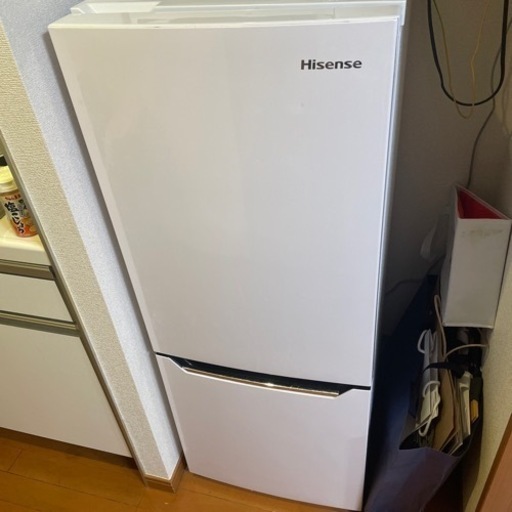 ホワイト冷蔵庫