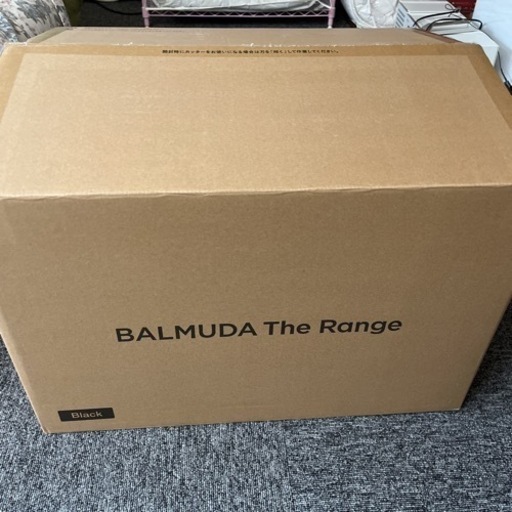 【未使用品】BALMUDA The Range K09A-BK 2023年制 オーブン レンジ 家庭用 家電 バルミューダ 