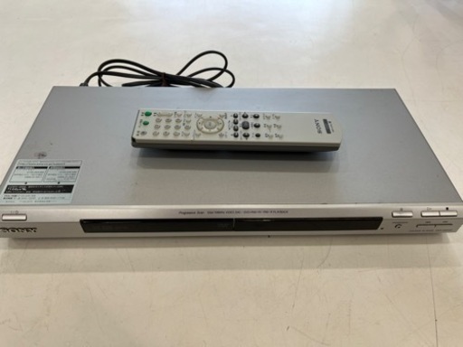 動作品】SONY ソニー DVP-NS53P CD DVDプレーヤー 電化製品 リモコン