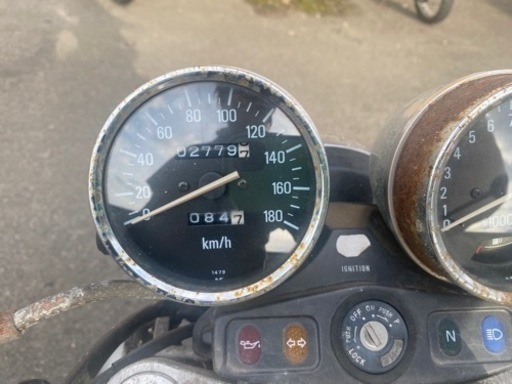 カワサキ　ゼファー400 低走行　レストアベース　部品取り　ZR400C