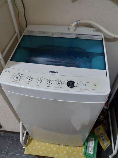 急募　洗濯機　ハイアールJW-C45A