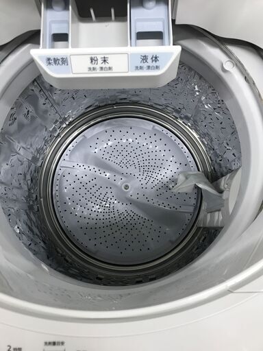 洗濯機 シャープ ES-GV8E 2021年製 ※動作チェック済/当店6ヶ月保証