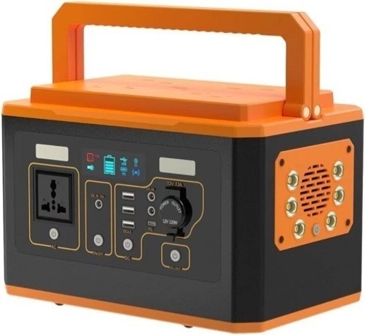 2023 800W 純正弦波]ポータブル電源 家庭 アウトドア 両用 バックアップ電源 小型 大容量モバイルバッテリー 急速充電