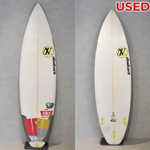 【中古】INSPIRE SURFBOARD インスパイア サーフボード BARRACUDA バラクーダ 5’10 E18